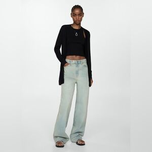 Mango Black Women's Cardigan NWT